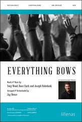 Everything Bows SATB choral sheet music cover